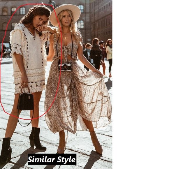 True Bohemian Dress - Amazing Detail and Quality - Picture 2 of 9